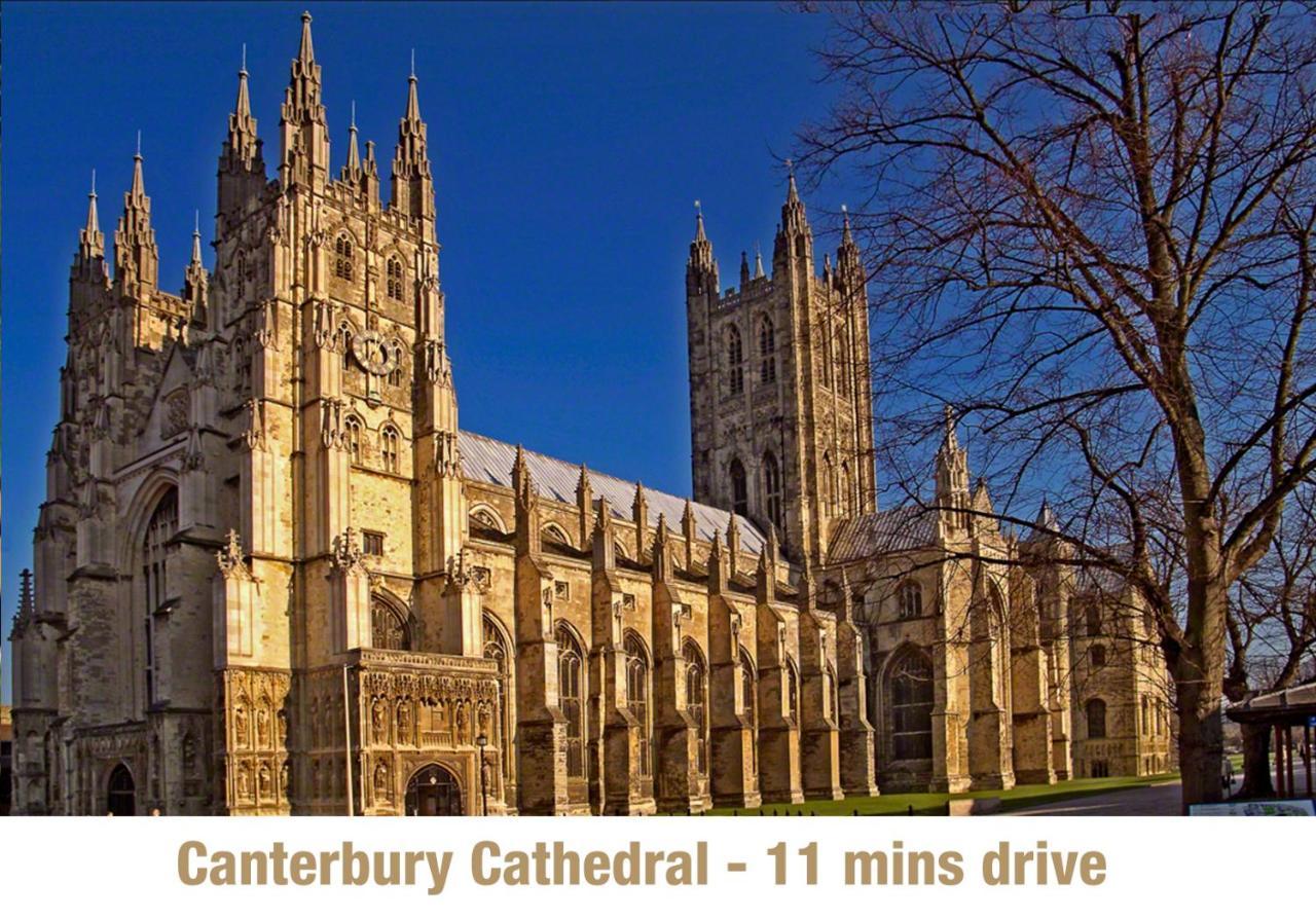 Canterbury Romantic Modern Home Goodnestone  Ngoại thất bức ảnh